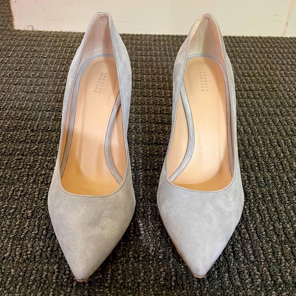 Barney’s New York leather suede heel - Picture 1 of 6